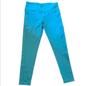 Victoria’s Secret Knockout Tights. XL/long. Light blue/teal. NWT.
